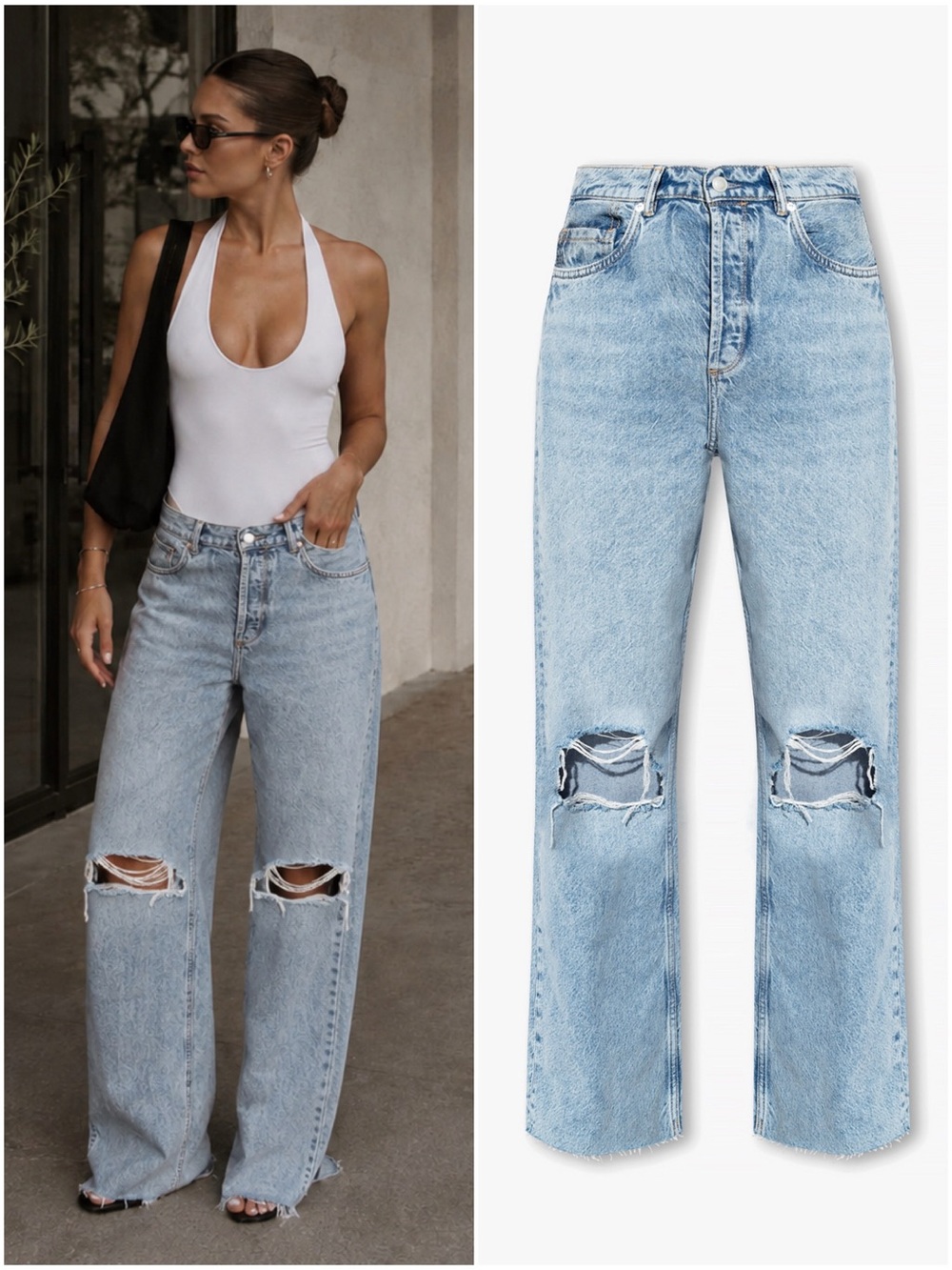 AllSaints Distressed Jeans
